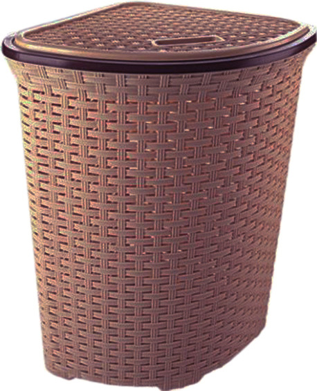 Корзина для белья Dunya Plastik 5005 Brown