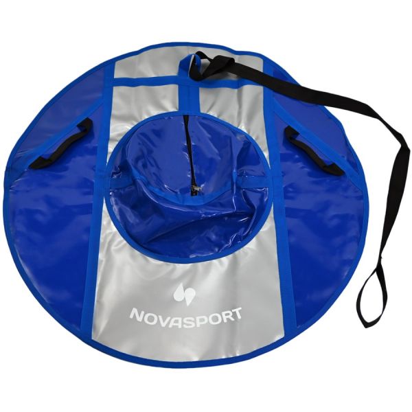 Тюбинг NovaSport СН040.090 90 см тент без камеры серый/синий/серый
